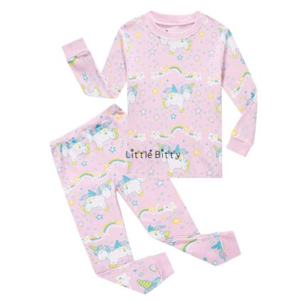 Pyjama Licorne Combinaison Arc-en-ciel