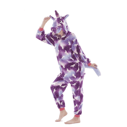 Pyjama Licorne Violet