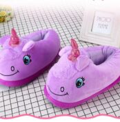 Chaussons Licorne Moelleux